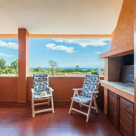Charming Sea View, Modern House With Garden ,air Conditioning Lägenhet Costa Rei